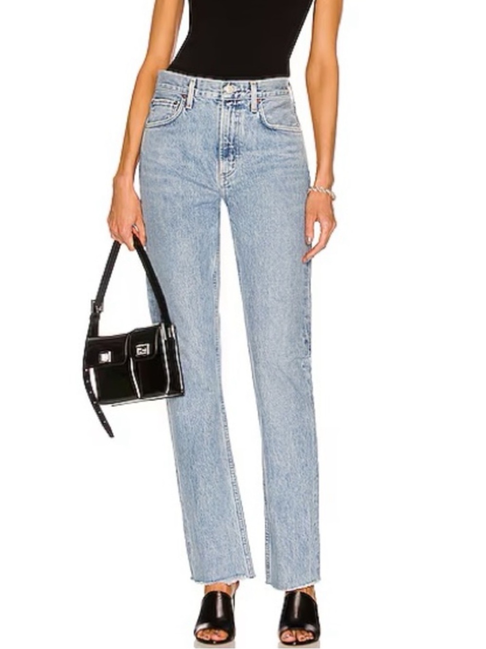 Agolde Cherie High-Rise Straight Jeans Size 24